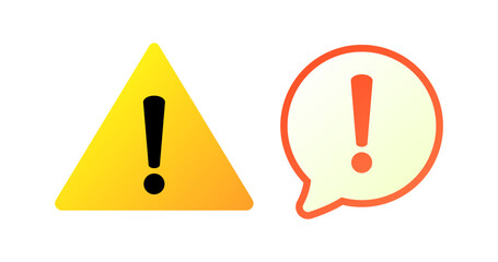 warning alert attention icon 