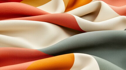 Vibrant Organic Textile Patterns with Soft Overlapping Colors