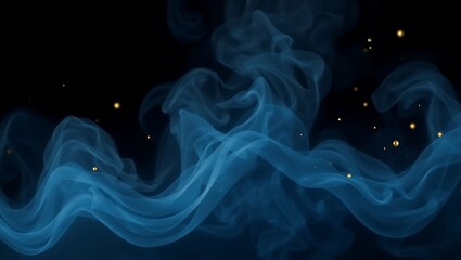 Obraz premium Smoky Waves Pattern