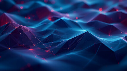 Polygon abstract background design