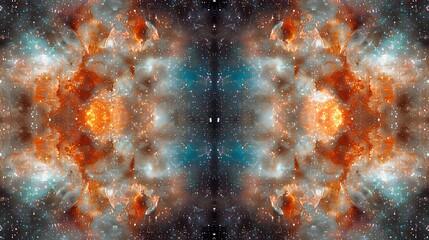 Cosmic beauty Abstract nebula pattern, space artwork, infinite universe concept