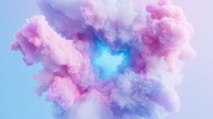 Fototapeta premium Pastel Cloud Formation