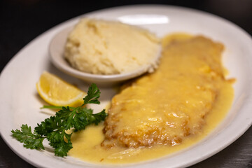 Grouper Francaise w/ Mashed Potatoes