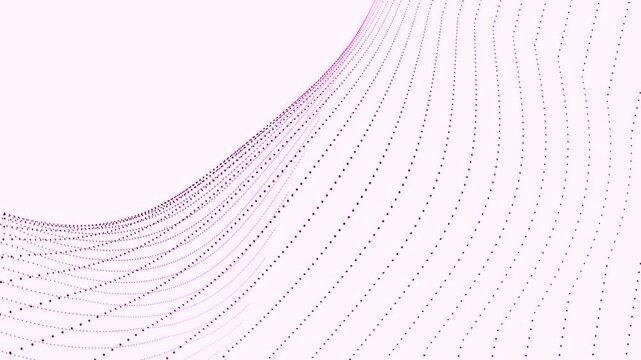 Abstract Purple and White Geometric Pattern