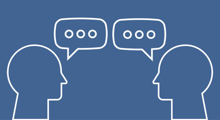 testa, icone, comunicazione, dialogo, messaggio, fumetto, confronto, discussione, retorica
