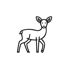 deer vector illustration