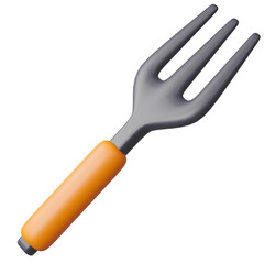 3D Fork Tool Illustration