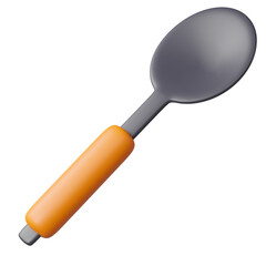 3D Scoop with Orange Handle