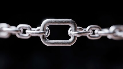 Obraz premium Metal Chain Link