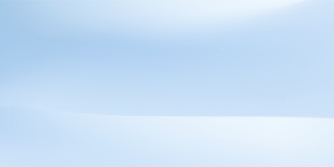 Blue studio room. Limbo light background. Abstract 3d backdrop for product presentation. Minimal wall scene. Showcase, promotion display modern arts gradient