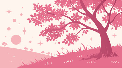 Fototapeta premium pink bokeh and glitter sweet background