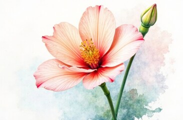 Beautiful Macro Photo.Colorful Flowers.Border Art Design.Magic Light.Close up Photography.Conceptual Abstract Image.White and Blue Background.Fantasy Art.Creative Wallpaper.Beautiful Nature.Water Drop