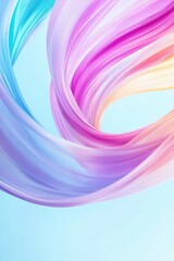 swirling blend of vibrant yet harmonious colors merging seamlessly evoking abstract thought incorporates wide open