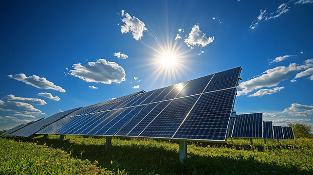 Solar power is a clean and sustainable energy source for a greener future.