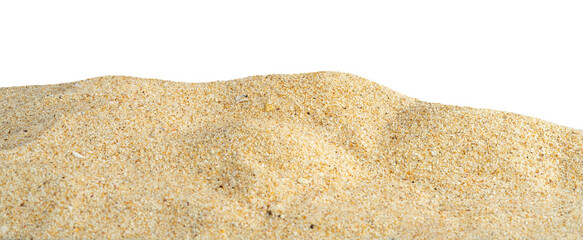 golden dune beach sand isolated