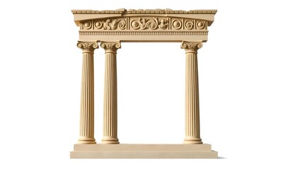 Fototapeta premium Classical Architectural Columns and Archway