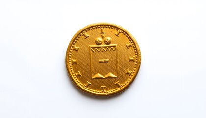 Gold Coin Close-Up