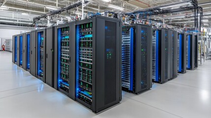 High-Performance Computing Data Center: A Glimpse into the Technological Infrastructure