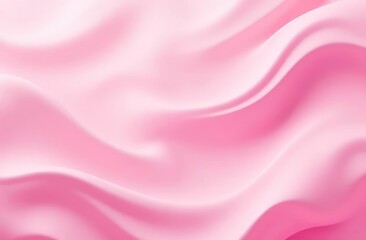 Obraz premium soft pink fabric with gentle waves and smooth texture. abstract background, elegance and softness. textile, fashion design, wallpaper