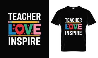 Happy Teachers day t-shirt design
