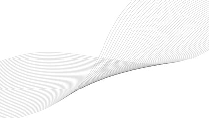 Fototapeta premium Abstract wave line for banner, template, wallpaper background with wave design. 