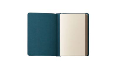 Open Teal Notebook