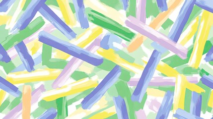 Fototapeta premium Colorful abstract brushstrokes pattern