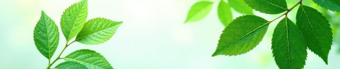 Dark green leaf with intricate veins on white background, foliage, plants, tree leaves