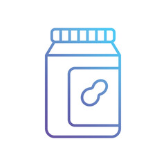 Peanut butter Vector icon