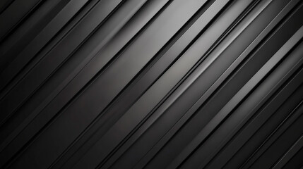 Obraz premium Black diagonal striped background