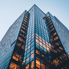 The luminous skyline commands attention as the night unfolds spectacularly image