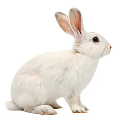 Obraz premium White Rabbit Image: Cute Bunny Photo