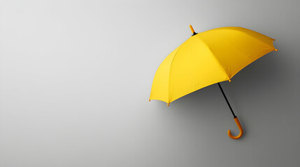 Obraz premium Umbrella as a Symbol of Rainy Weather with Copy Space