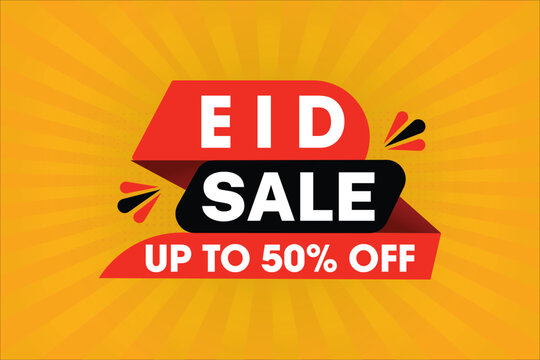 50 Percent Off Banner Modern vector design