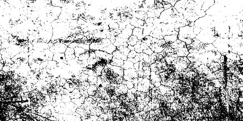 Distressed black texture. stock illustration, Dark grainy texture on white background. Dust overlay textured. Grain noise particles. Rusted white effect. Grunge design elements.