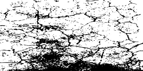 Distressed black texture. stock illustration, Dark grainy texture on white background. Dust overlay textured. Grain noise particles. Rusted white effect. Grunge design elements.