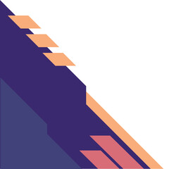 bussines shape corner modern