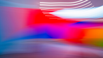 Fondo con desenfoque con colores vibrantes © Malia