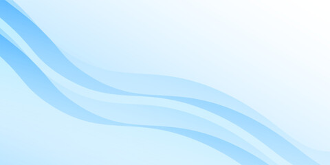 Modern white wavy glowing lines on a blue background. Futuristic digital high-technology pattern abstract modern simple