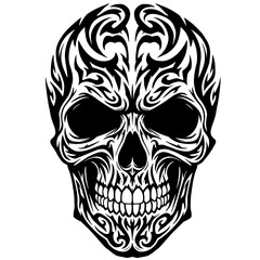 Bold Tribal Tattoo Designs Striking Black & White Vector Art