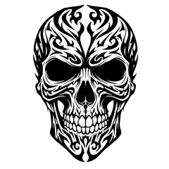Bold Tribal Tattoo Designs Striking Black & White Vector Art