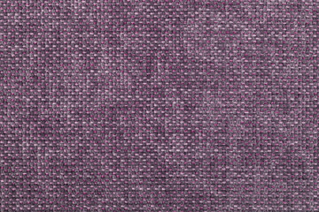 Purple, violet texture of factory fabric for sewing clothes, furniture