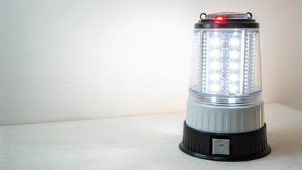 LED Lantern on White Background