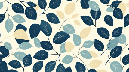 Fototapeta premium single color simple leaf shape pattern . --ar 16:9 --v 6.1 Job ID: 4b773e3c-642d-4b4c-a07a-bff417d716fd