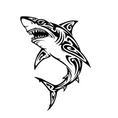 Fototapeta premium Bold Tribal Tattoo Designs Striking Black & White Vector Art