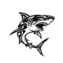 Bold Tribal Tattoo Designs Striking Black & White Vector Art