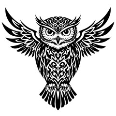 Bold Tribal Tattoo Designs Striking Black & White Vector Art