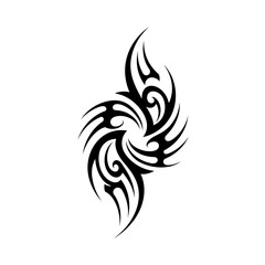 Bold Tribal Tattoo Designs Striking Black & White Vector Art