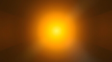 Warm glowing light with a soft orange gradient and radiant background effect.