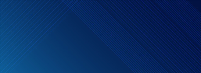 Obraz premium Modern abstract dark navy blue banner background. Vector abstract graphic design banner pattern background template.